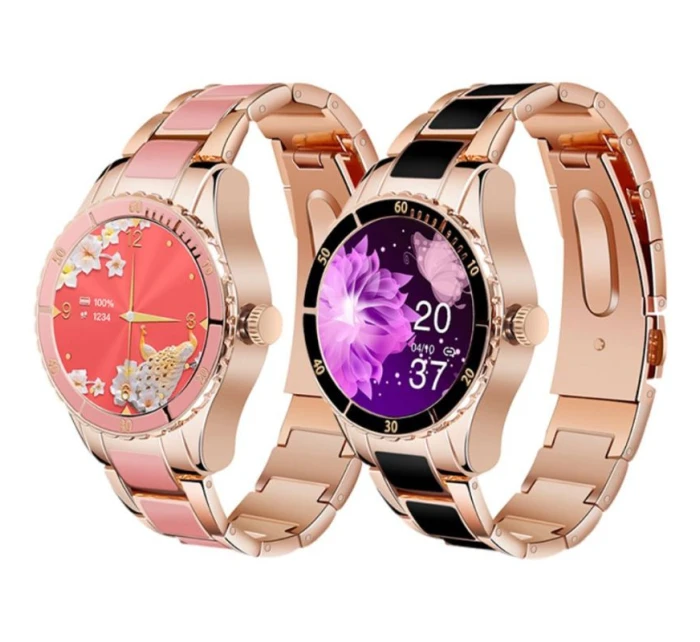 Dámské chytré hodinky Pink model 21804951 - RUBICON Dámské chytré hodinky Pink model 21804951 - RUBICON