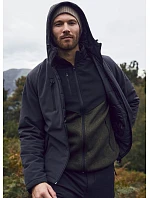 Padded Hooded Softshell Men Pánská zateplená softshellová bunda s kapucí model 22454899 black - Clique Padded Hooded Softshell Men Pánská zateplená softshellová bunda s kapucí model 22454899 black - Clique
