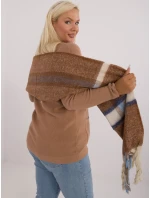 Szalik AT SZ model 20473736 brązowy - FPrice Szalik AT SZ model 20473736 brązowy - FPrice