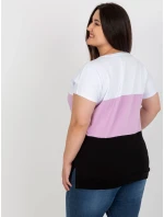 Bluzka RV BZ model 18617610 jasny fioletowy - FPrice Bluzka RV BZ model 18617610 jasny fioletowy - FPrice