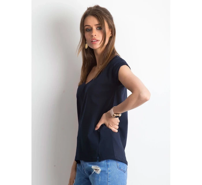 Tričko RV TS 4839.10P tmavo modrá