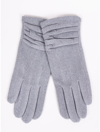 Yoclub Dámske rukavice RES-0155K-665C Grey