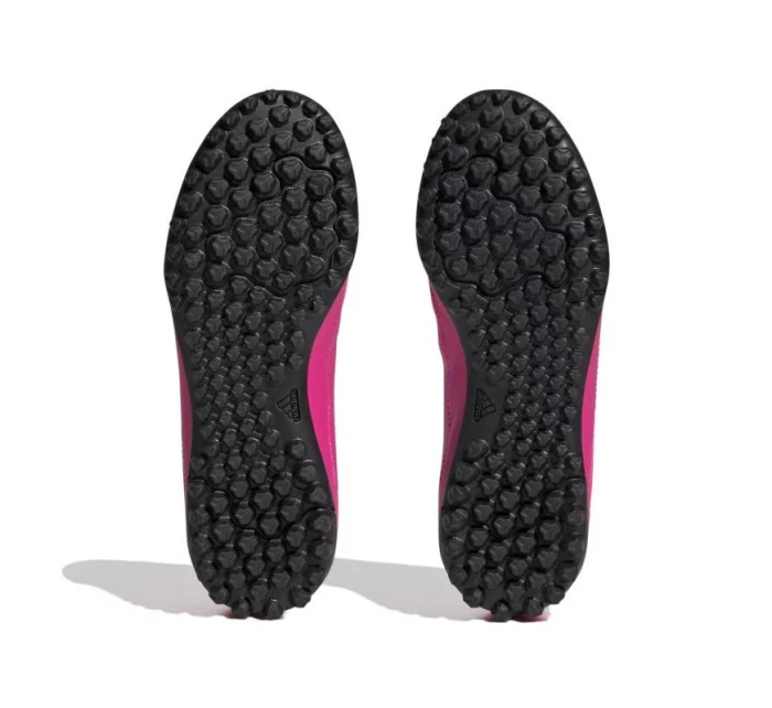 Detská športová obuv Futbalová obuv X Speedportal.4 TF Jr GZ2446 Neon Pink - Adidas