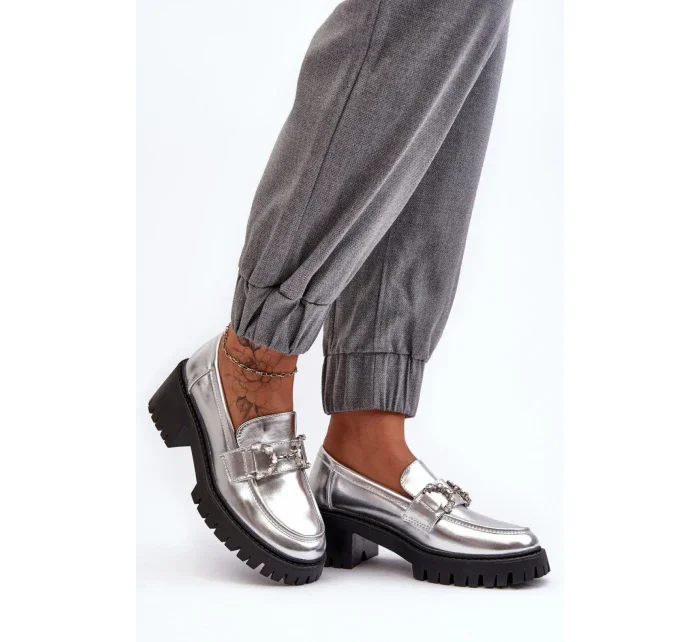 Topánky na polpäte model 189876 Step in style