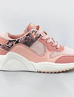 Ružové dámske športové topánky (6348)