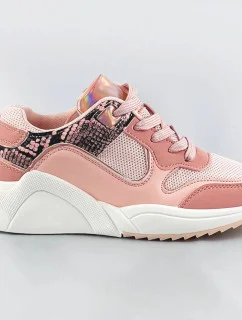 Růžové dámské sportovní boty model 17177662