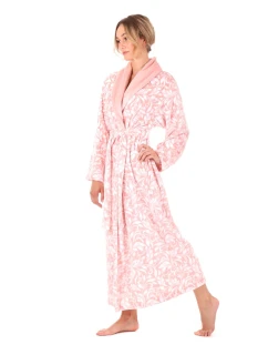 Dámsky župan Flora 2556 3053 pink pearl - Vestis