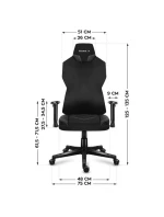 Herní židle Black RGB model 21352655 - Huzaro Herní židle Black RGB model 21352655 - Huzaro