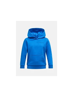 Dětská mikina PEAK PERFORMANCE Jr Original Small Logo Hood, modrá barva
