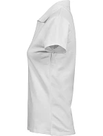 TJ Dámské luxusní piqué polo s výstřihem do V 18. white model 22497437 - Tee Jays