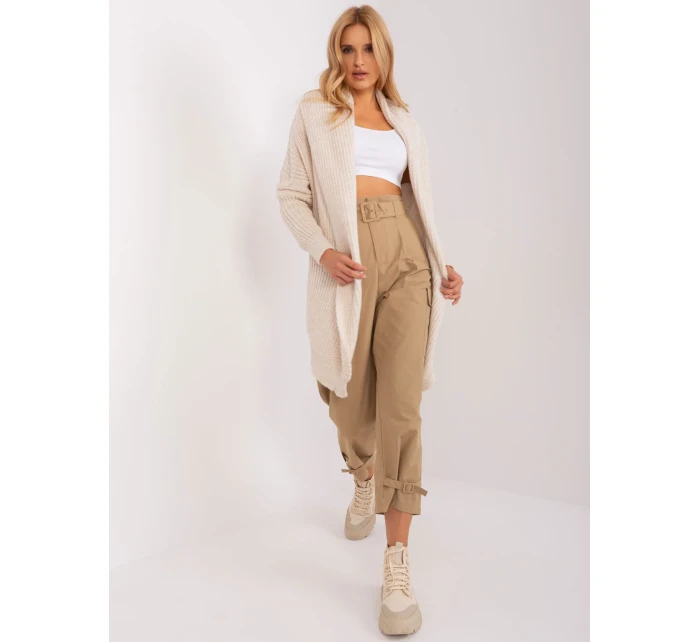 Kardigan TW SW BI model 18955437 jasny beżowy - FPrice Kardigan TW SW BI model 18955437 jasny beżowy - FPrice