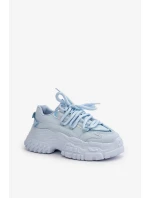 Dámske tenisky na pevnej podrážke modré Nevela Dámske tenisky na pevnej podrážke modré Nevela