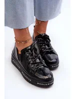 Dámské polobotky / Černá model 21165775 - S.Barski Dámské polobotky / Černá model 21165775 - S.Barski