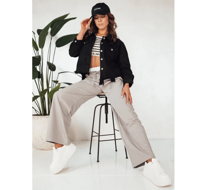 Dámská oversize džínová bunda černá Dstreet model 21972725 - FashionStreet