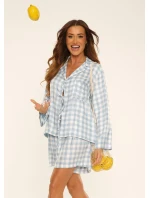 De Lafense 825 Primrose pyžamo dlhé/r S-2XL bez zipsu