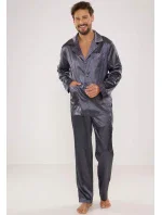 Pánské saténové pyžamo model 11329360 - De Lafense