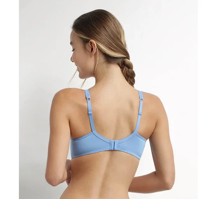 Dámska čipkovaná podprsenka DIM GENEROUS ESSENTIEL UNDERWIRE BRA - DIM - svetlo modrá