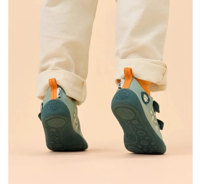 Topánky Affenzahn Sneaker Cotton Lucky Tiger Jr 00391-10025