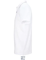 NEOBLU Orel Unisex piqué polo z hrubej bavlny 24.4337 optická biela NEOBLU Orel Unisex piqué polo z hrubej bavlny 24.4337 optická biela