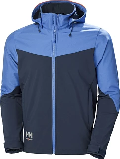 Oxford 3vrstvá softshellová bunda s kapucí "Oxford" blue model 22416746 - Helly Hansen
