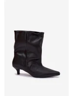 Dámské Kotníkové Boty S Černé model 21788076 - Boto Dámské Kotníkové Boty S Černé model 21788076 - Boto