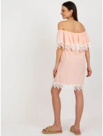 LK SK 506987 šaty.04X broskyňa LK SK 506987 šaty.04X broskyňa