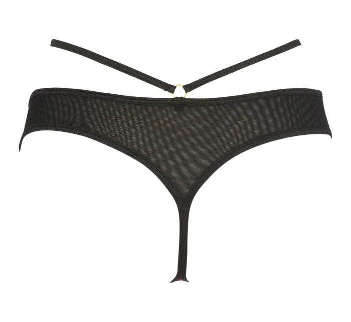 Sexy tanga model 17680261 černá/červená - Axami