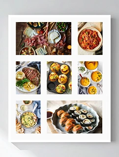 Personalizovaný magický fotob obraz v ráme – 40x50 – koláž fotografií