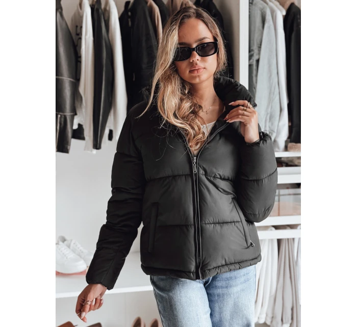 Dámská prošívaná bunda black Dstreet model 21970272 - FashionStreet