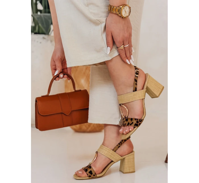 Dstreet dámské sandály na jehlovém podpatku model 21985827 - FashionStreet