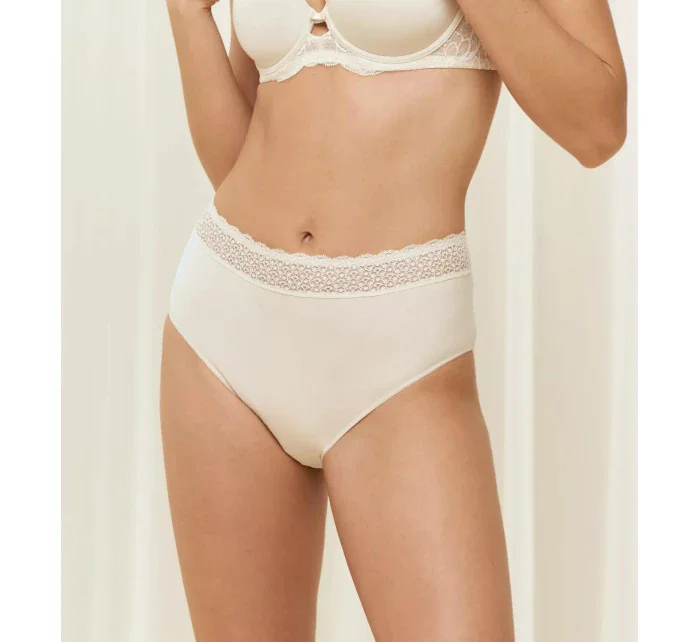 Dámske nohavičky Feel of Modal Midi - CREAMY DREAM - krémová 6720 - TRIUMPH