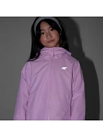 Detská bunda 4F U0959 svetlo fialová 4FJWSS26TTJAU0959 52S
