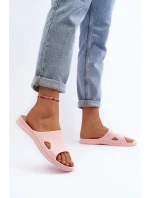 Klasické dámské žabky růžové model 21646853 - Boto