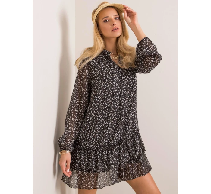 Šaty EM SK model 17280740 černá a béžová - FPrice