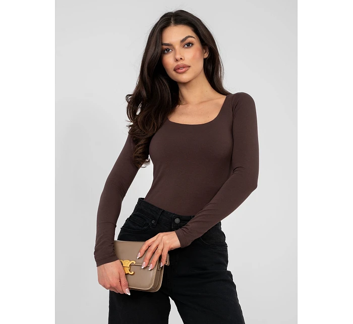 Blúzka RV BZ A1193.26 tmavohnedá Blúzka RV BZ A1193.26 tmavohnedá