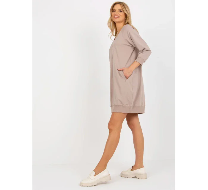 Šaty RV SK 7203.35P tmavo lila