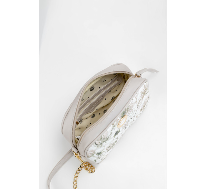 Monnari Dámske kabelky s kvetinovým vzorom Multi Beige