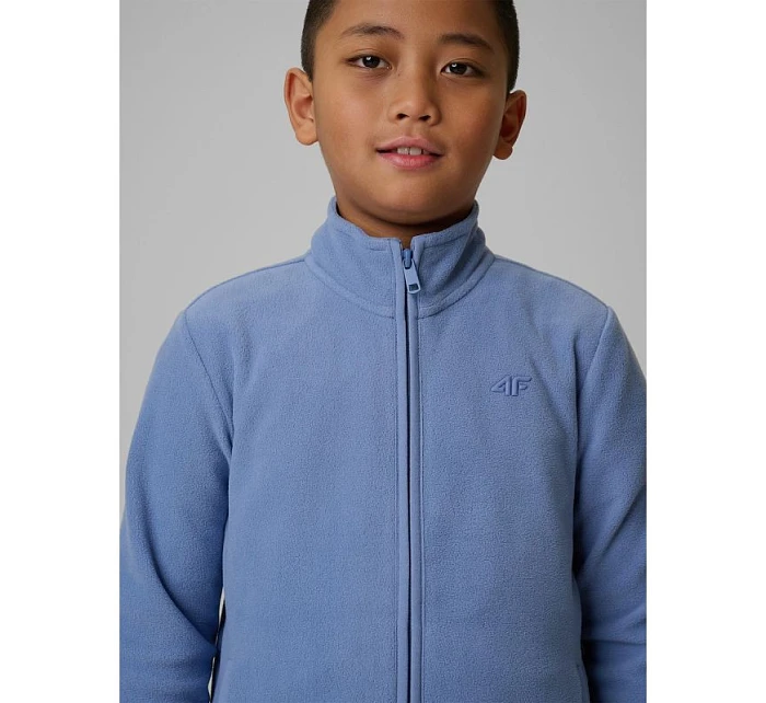 Chlapčenská fleecová mikina s kapucňou 4F 4FJRSS26TFLEM508-32S Chlapčenská fleecová mikina s kapucňou 4F 4FJRSS26TFLEM508-32S
