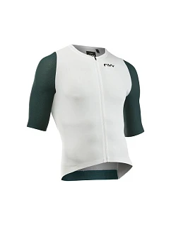 Cyklistické tričko NORTHWAVE Extreme Evo Jersey S/s, biele