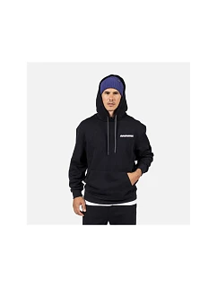 Pánska mikina ROSSIGNOL WATERFALL H RELAX SWEATSHIRT, čierna