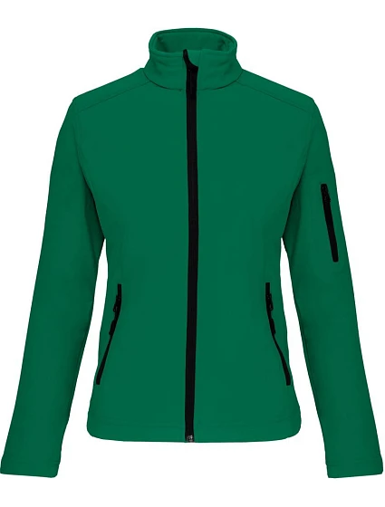Kariban K 400 Dámska 3-vrstvová softshellová bunda 20.K400 kelly green