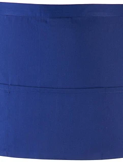 PR 155 Krátká zástěra do pasu s kapsou "Colours" model 22468559 royal - Premier