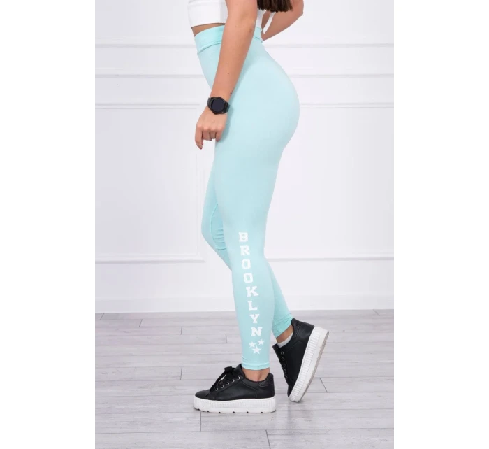 Legíny kalhoty Brooklyn mint