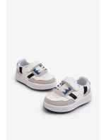 Klasyczne Dziecięce Buty Sportowe Biało-Niebieskie Marlin Klasyczne Dziecięce Buty Sportowe Biało-Niebieskie Marlin