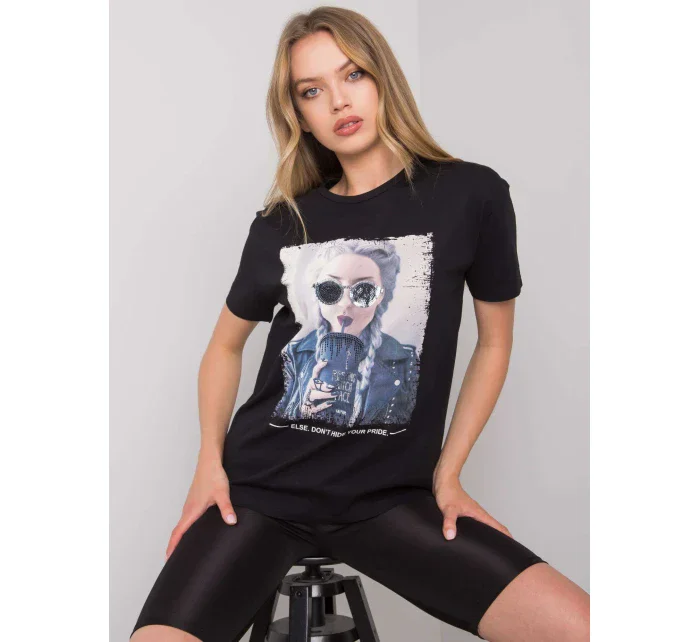 Tričko HB TS 3053.69P čierna