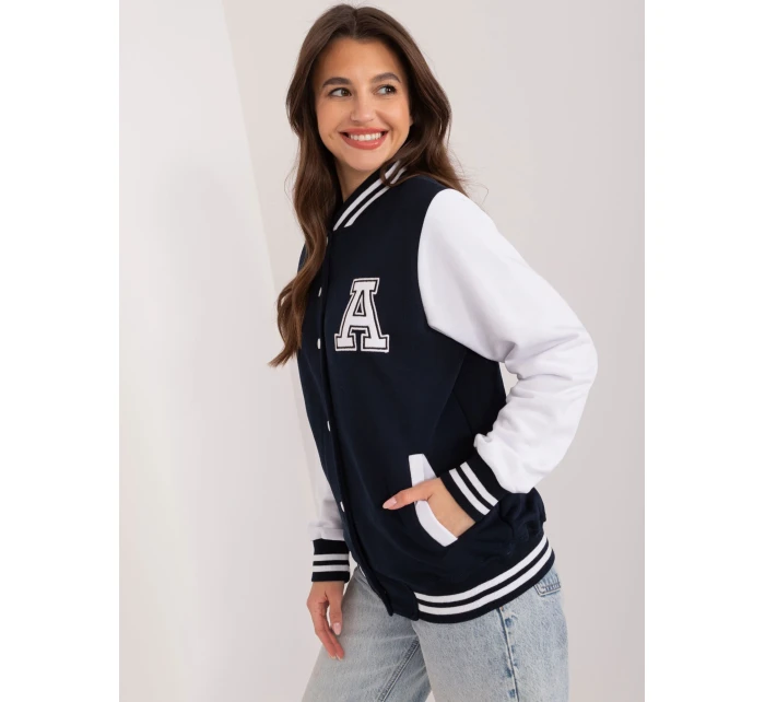 Bluza RV BL model 19506441 granatowy - FPrice Bluza RV BL model 19506441 granatowy - FPrice