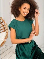 Tričko RV TS 4833.28P tmavo zelená