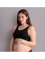 Tehotenský top Seamless 5100 čierna 001 - Anita