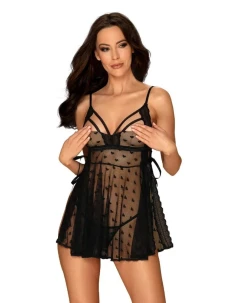 Fantastická košieľka Heartia babydoll - Obsessive