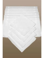 Dámske biele vreckovky CH-895 kpl=10ks